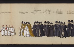 Begrafenisstoet van Koningin Elizabeth I