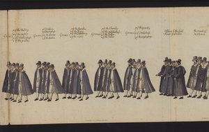 Begrafenisstoet van Koningin Elizabeth I