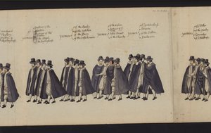 Begrafenisstoet van Koningin Elizabeth I