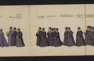 Begrafenisstoet van Koningin Elizabeth I