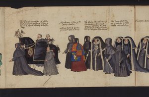 Begrafenisstoet van Koningin Elizabeth I