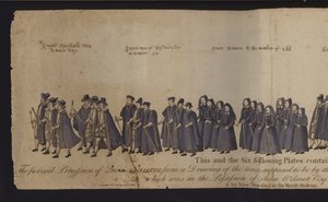 Begrafenisstoet van Koningin Elizabeth I