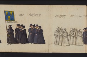 Begrafenisstoet van Koningin Elizabeth I
