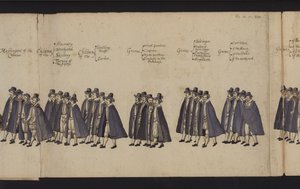 Begrafenisstoet van koningin Elizabeth I