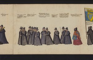 Begrafenisstoet van Koningin Elizabeth I