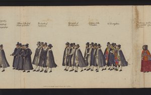 Begrafenisstoet van Koningin Elizabeth I