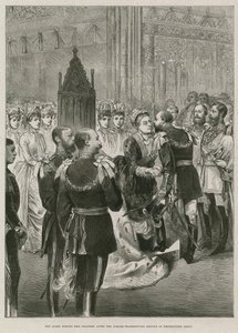 Koningin Victoria kust haar kinderen