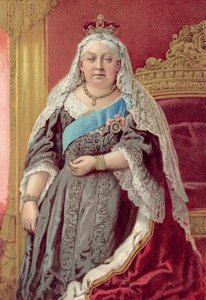 Diamanten jubileum van koningin Victoria 1897, Hare Majesteit de Koningin door English School