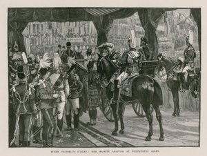 Jubileum van Koningin Victoria door English School