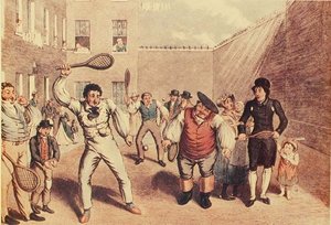 Rackets bij de King