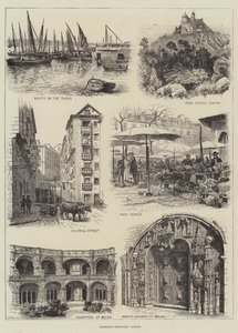 Wandelende schetsen, Lissabon door English School