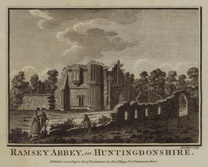 Ramsey Abdij, in Huntingdonshire