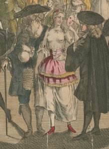 Ranelagh Gardens. Maskerade voor de Venetiaanse ambassadeur, 1749 door English School