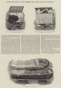 Recente Ontdekking van Koninklijke Mummies en andere Egyptische Oudheden door English School