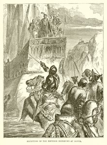 Ontvangst van keizer Sigismund in Dover