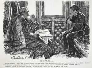 Wederzijds, illustratie uit Punch door English School