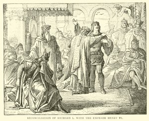 Verzoening van Richard I met keizer Hendrik VI
