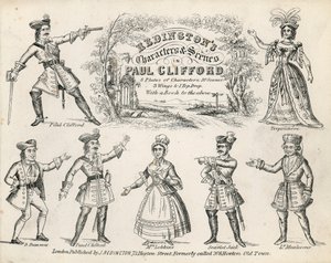 Redingtons Karakters en Scènes in Paul Clifford door English School