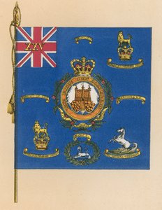 Regimentskleuren van de Vijfentwintigste, of King