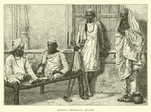 Religieuze bedelaars, Benares