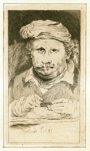Rembrandt door English School