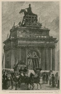 Verplaatsing van het Wellington-standbeeld, Hyde Park Corner