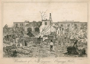 Woonplaats van Nell Gwynne, Bagnigge Wells, Londen
