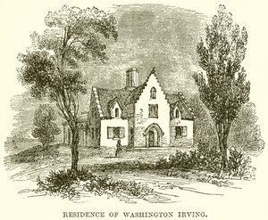 Woonplaats van Washington Irving door English School