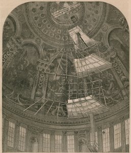 Restauratie van de schilderijen in de St Paul