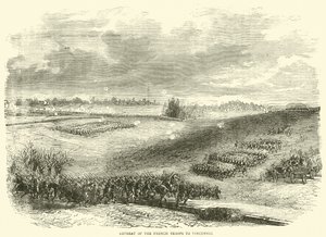 Terugtocht van de Franse troepen naar Vincennes, december 1870