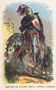 Terugkeer van Robert Bruce na een nederlaag door English School