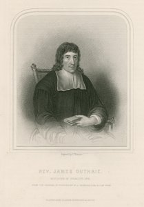 Ds. James Guthrie, predikant van Stirling, 1661