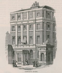 Richard Cosways huis, Stratford Place, Oxford Street, Londen door English School