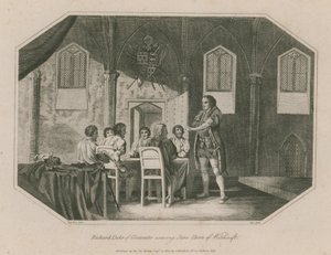 Richard, hertog van Gloucester, beschuldigt Jane Shore van hekserij