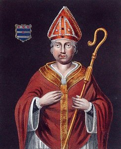 Richard Fleming (overleden in 1431), naar een schilderij in de Bodleian Gallery door English School