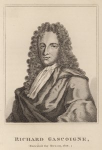 Richard Gascoigne, Geëxecuteerd voor Verraad, 1716 door English School