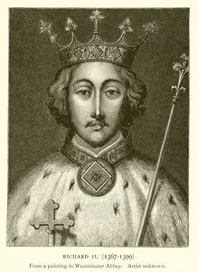 Richard II (1367-1399) door English School