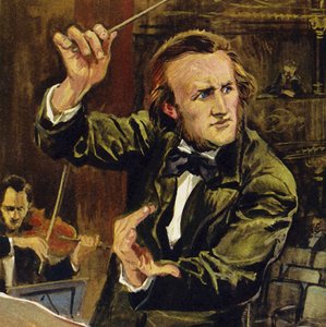 Richard Wagner werd geboren in Leipzig in 1813