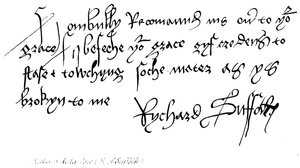Richard de la Pole door English School