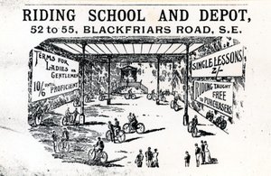 Rijschool en Depot, Blackfriars Road door English School