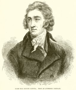Rechtse Eerwaarde George Canning door English School