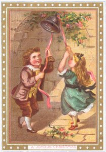 De bel luiden, kerstkaart