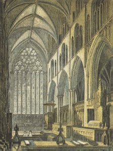 Ripon Kathedraal, Aanblik van het Koor door English School