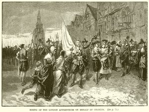 Opstand van de Londense Leerlingen ten gunste van Karel