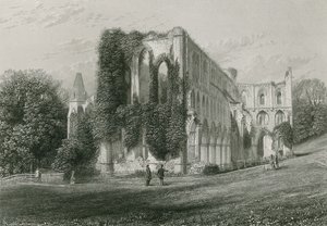 Rivaulx Abbey door English School