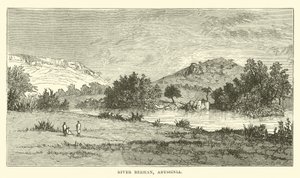 Rivier Berhan, Abessinië door English School
