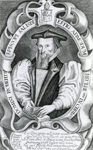 Robert Abbot (1560-1617) door English School