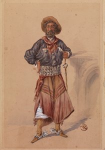 Robert Bontine Cunninghame Graham, ca. 1890 door English School