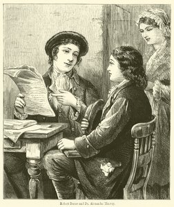 Robert Burns en Dr. Alexander Murray