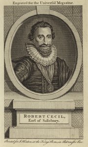 Robert Cecil, Graaf van Salisbury door English School